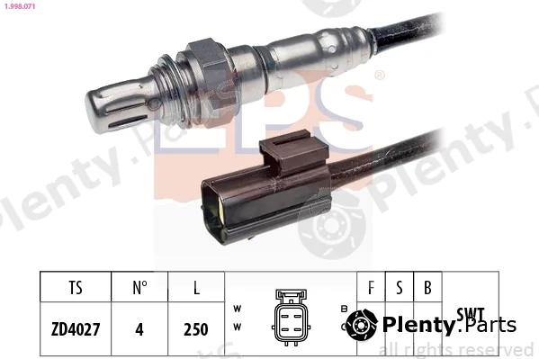 EPS 1.998.071 — Lambda Sensor Made in Italy - OE Equivalent