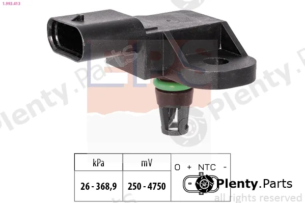 EPS 1.993.413 — Air Pressure Sensor, altitude adaption Made in Italy - OE Equivalent