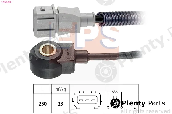 EPS 1.957.206 — Knock Sensor Made in Italy - OE Equivalent