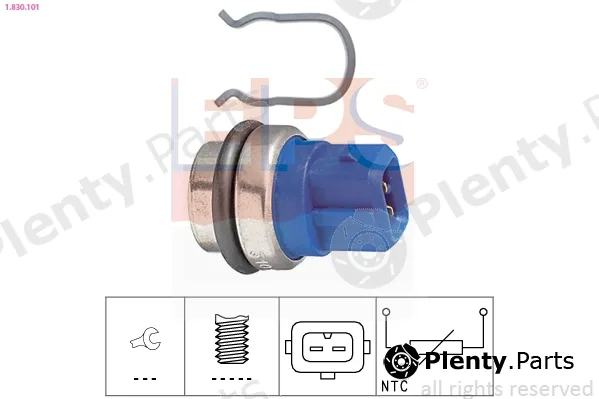 EPS 1.830.101 — Sensor, coolant temperature Made in Italy - OE Equivalent
