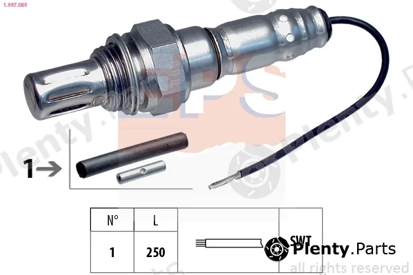EPS 1.997.001 — Lambda Sensor Made in Italy - OE Equivalent