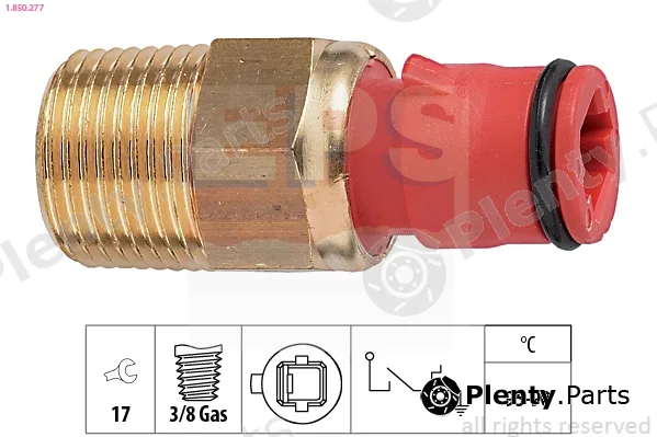 EPS 1.850.277 — Temperature Switch, radiator fan Made in Italy - OE Equivalent