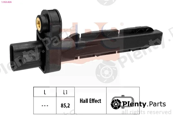 EPS 1.953.826 — Sensor, crankshaft pulse Made in Italy - OE Equivalent