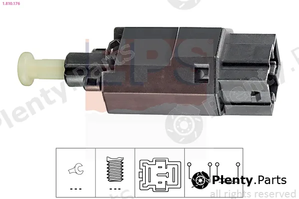 EPS 1.810.176 — Stop Light Switch Made in Italy - OE Equivalent