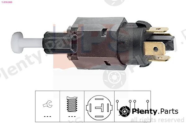 EPS 1.810.065 — Stop Light Switch Made in Italy - OE Equivalent
