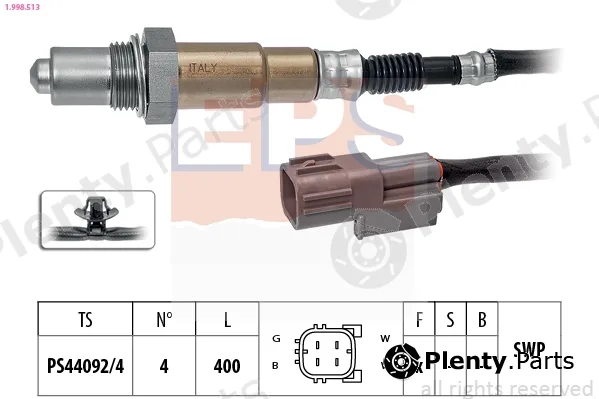 EPS 1.998.513 — Lambda Sensor Made in Italy - OE Equivalent