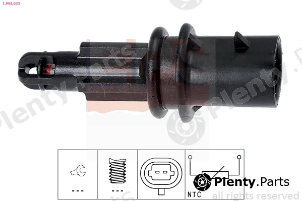 EPS 1.994.033 — Sensor, intake air temperature Made in Italy - OE Equivalent