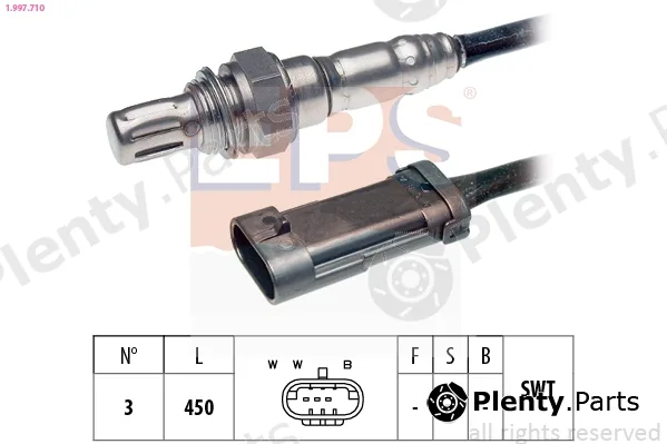 EPS 1.997.710 — Lambda Sensor Made in Italy - OE Equivalent
