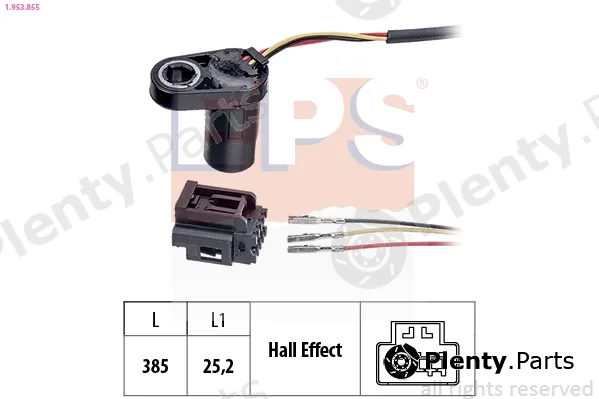 EPS 1.953.855 — RPM Sensor, automatic transmission OE Equivalent