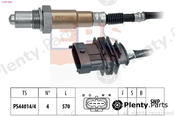 EPS 1.997.089 — Lambda Sensor Made in Italy - OE Equivalent