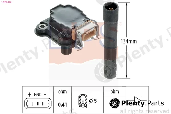 EPS 1.970.422 — Ignition Coil Made in Italy - OE Equivalent