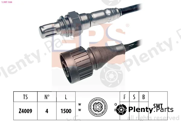 EPS 1.997.184 — Lambda Sensor Made in Italy - OE Equivalent