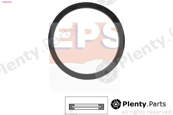 EPS 1.890.559 — Seal, thermostat Made in Italy - OE Equivalent
