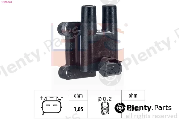 EPS 1.970.583 — Ignition Coil Made in Italy - OE Equivalent