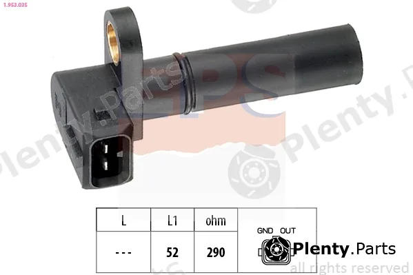 EPS 1.953.035 — Sensor, crankshaft pulse Made in Italy - OE Equivalent