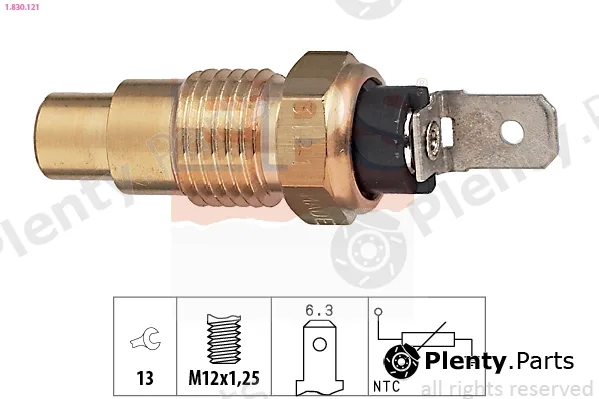 EPS 1.830.121 — Sensor, coolant temperature Made in Italy - OE Equivalent