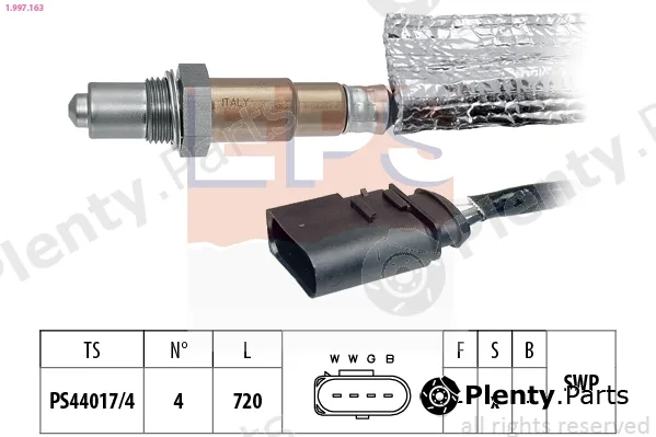 EPS 1.997.163 — Lambda Sensor Made in Italy - OE Equivalent