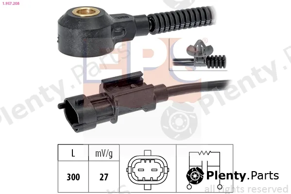 EPS 1.957.208 — Knock Sensor Made in Italy - OE Equivalent