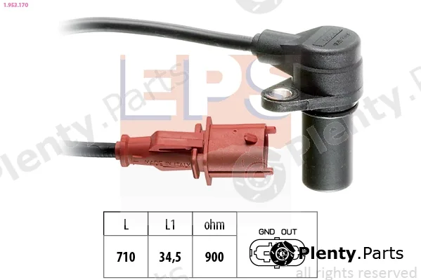 EPS 1.953.170 — Sensor, crankshaft pulse Made in Italy - OE Equivalent
