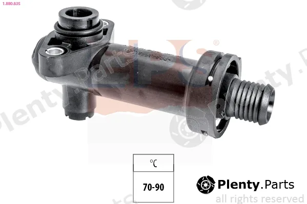 EPS 1.880.835 — Thermostat, exhaust gas recirculation cooling Made in Italy - OE Equivalent