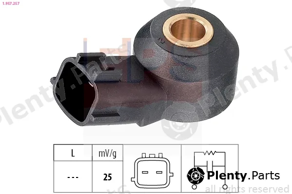 EPS 1.957.257 — Knock Sensor Made in Italy - OE Equivalent