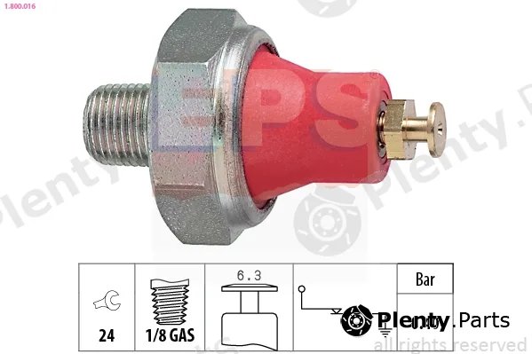 EPS 1.800.016 — Oil Pressure Switch Made in Italy - OE Equivalent