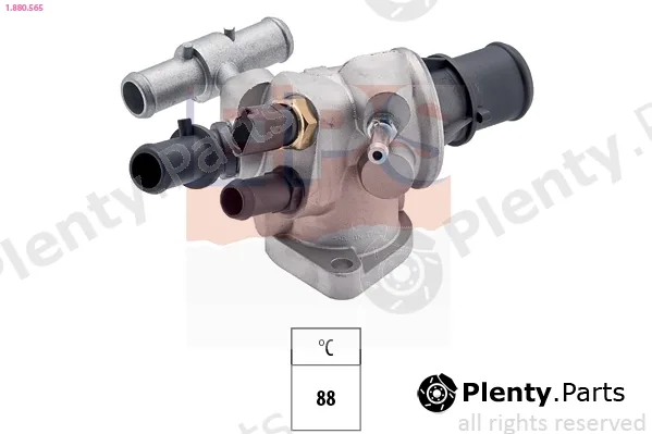 EPS 1.880.565 — Thermostat, coolant Made in Italy - OE Equivalent