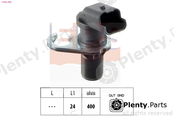 EPS 1.953.303 — Sensor, crankshaft pulse Made in Italy - OE Equivalent