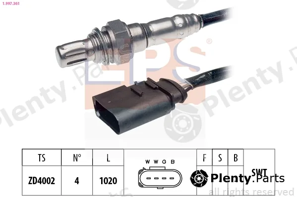 EPS 1.997.361 — Lambda Sensor Made in Italy - OE Equivalent