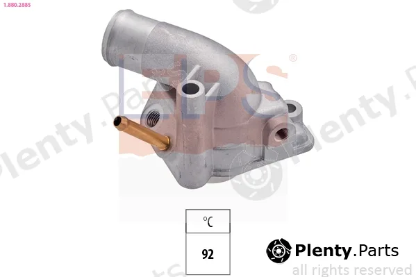 EPS 1.880.288S — Thermostat, coolant Made in Italy - OE Equivalent