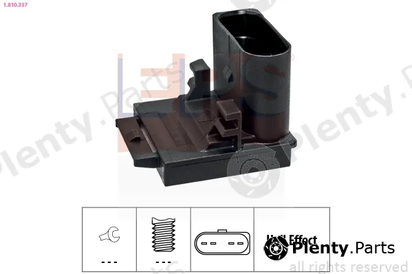 EPS 1.810.337 — Switch, clutch control (cruise control) Made in Italy - OE Equivalent