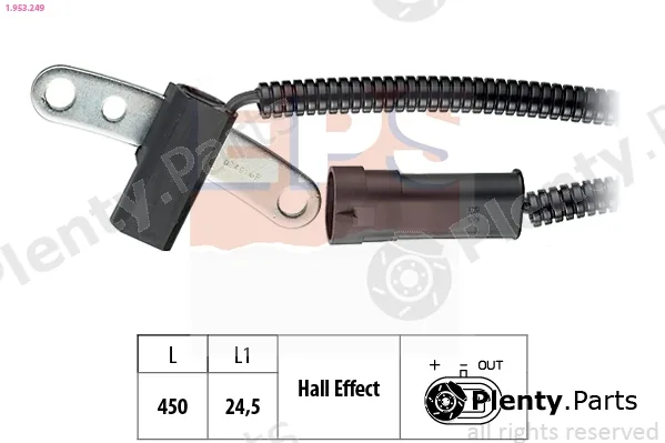 EPS 1.953.249 — Sensor, RPM Made in Italy - OE Equivalent