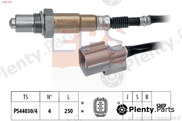 EPS 1.997.727 — Lambda Sensor Made in Italy - OE Equivalent