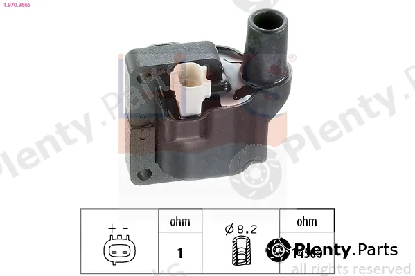 EPS 1.970.366S — Ignition Coil Made in Italy - OE Equivalent