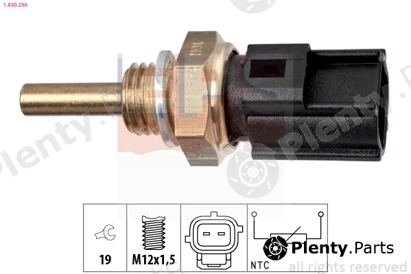 EPS 1.830.298 — Sensor, coolant temperature Made in Italy - OE Equivalent