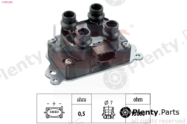 EPS 1.970.364 — Ignition Coil Made in Italy - OE Equivalent
