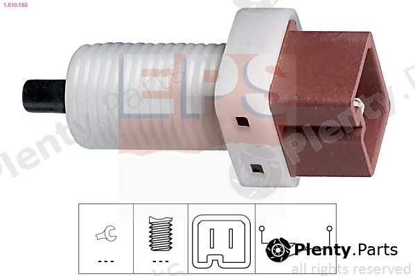 EPS 1.810.192 — Switch, clutch control (cruise control) Made in Italy - OE Equivalent
