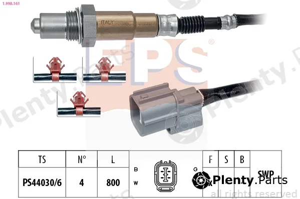 EPS 1.998.161 — Lambda Sensor Made in Italy - OE Equivalent