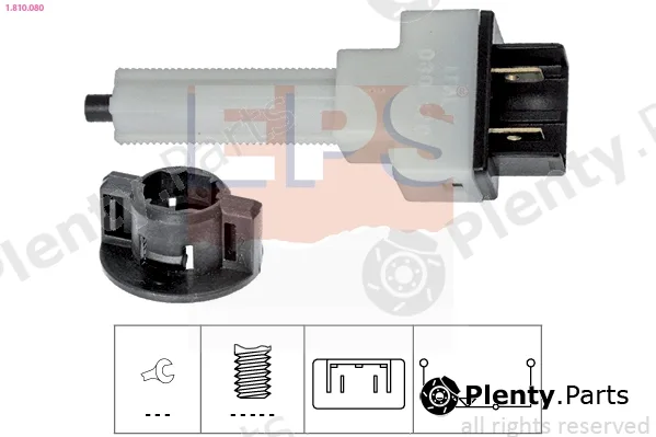 EPS 1.810.080 — Stop Light Switch Made in Italy - OE Equivalent
