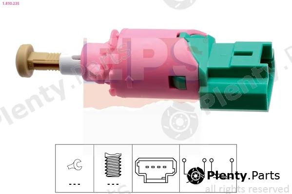 EPS 1.810.235 — Stop Light Switch Made in Italy - OE Equivalent