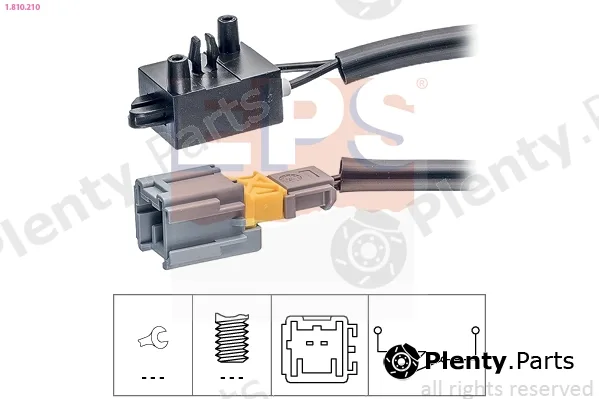 EPS 1.810.210 — Switch, clutch control (cruise control) Made in Italy - OE Equivalent