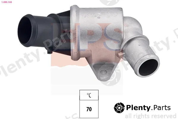 EPS 1.880.168 — Thermostat, coolant Made in Italy - OE Equivalent