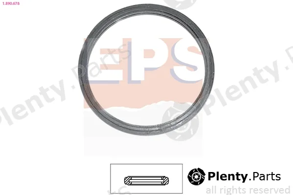 EPS 1.890.678 — Seal, thermostat Made in Italy - OE Equivalent