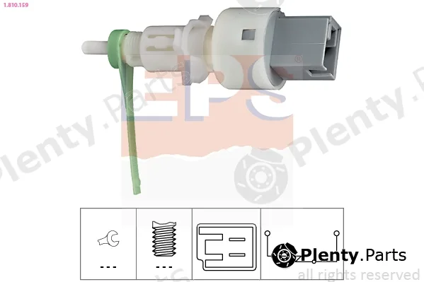 EPS 1.810.159 — Switch, clutch control (cruise control) Made in Italy - OE Equivalent