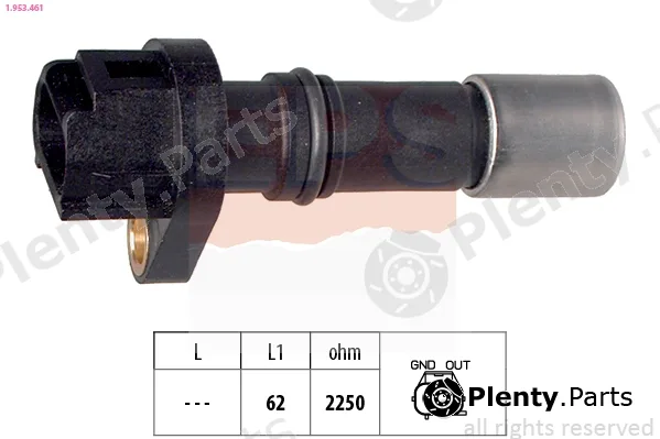 EPS 1.953.461 — Sensor, crankshaft pulse Made in Italy - OE Equivalent