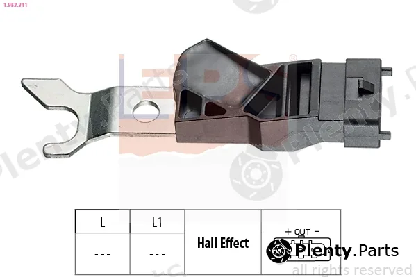 EPS 1.953.311 — Sensor, camshaft position Made in Italy - OE Equivalent