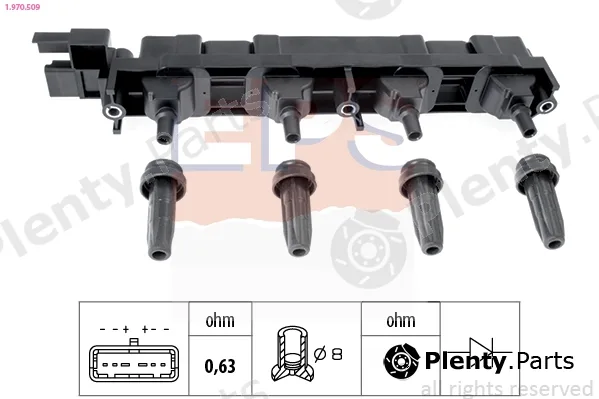 EPS 1.970.509 — Ignition Coil Made in Italy - OE Equivalent