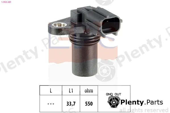 EPS 1.953.281 — Sensor, camshaft position Made in Italy - OE Equivalent