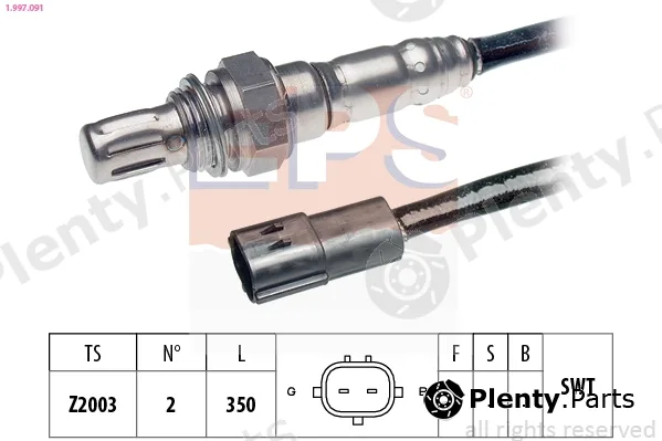 EPS 1.997.091 — Lambda Sensor Made in Italy - OE Equivalent