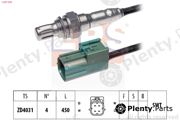 EPS 1.997.392 — Lambda Sensor Made in Italy - OE Equivalent